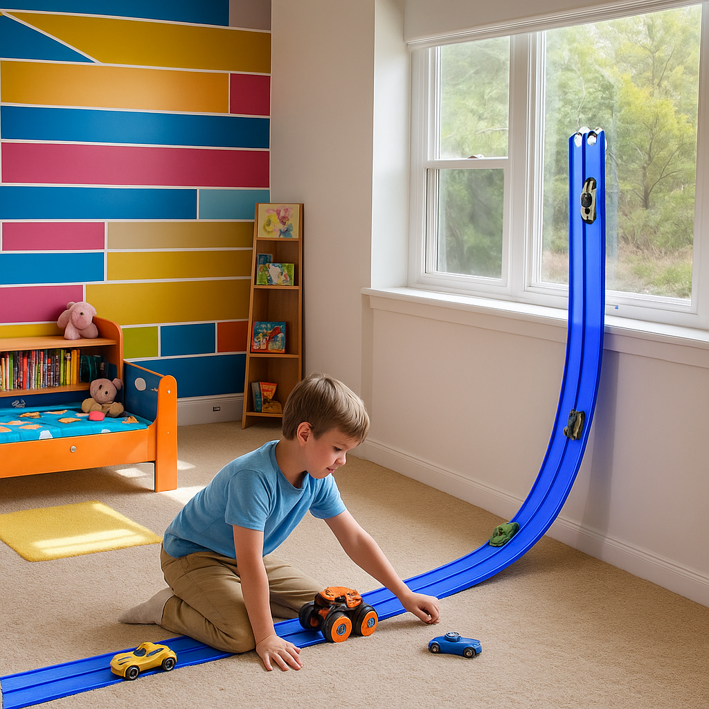 Flexibles Rennbahn-Set