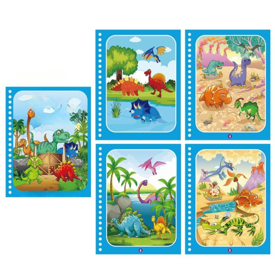 Magisches Wasser Malbuch für Kinder