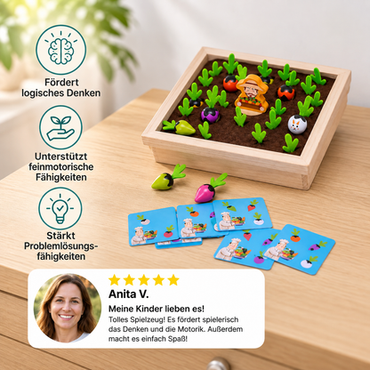 Montessori-Filzspielzeug Bauernhof