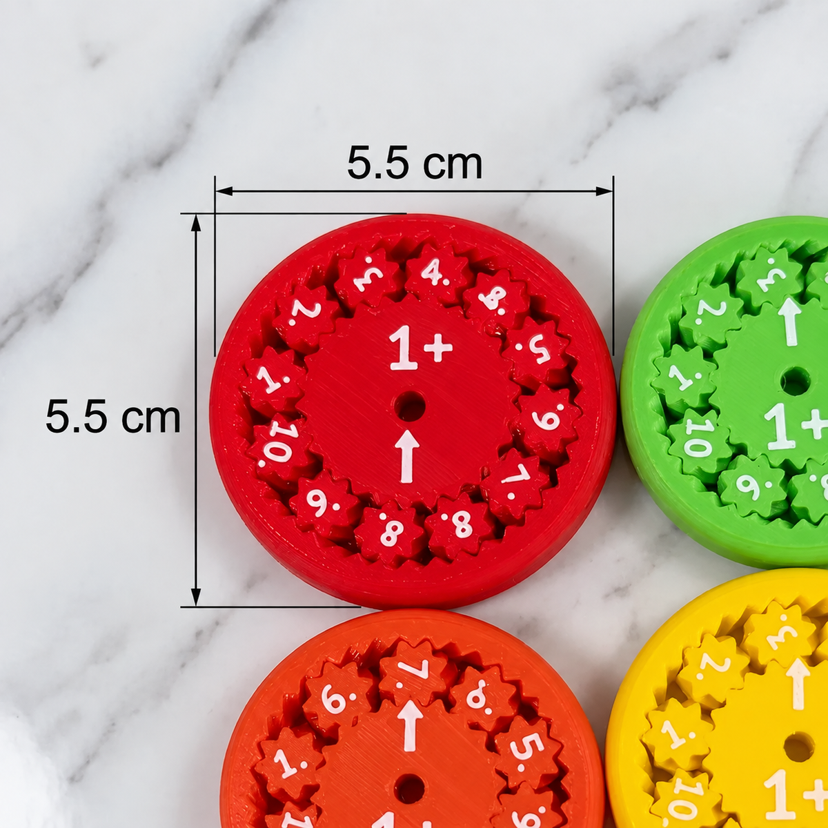 Pädagogisches Mathematik-Lernspiel – Fidget Spinner