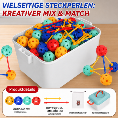 3D-STEM-Bausatz – Kreatives Lernspielzeug