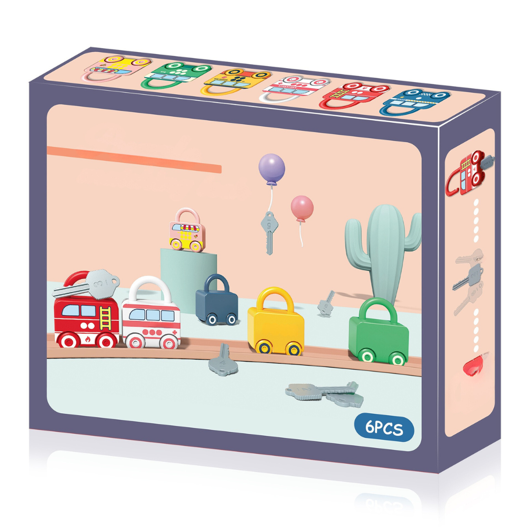 InteractiveLocks – Montessori-Lernspielzeug mit interaktiven Verschlüssen