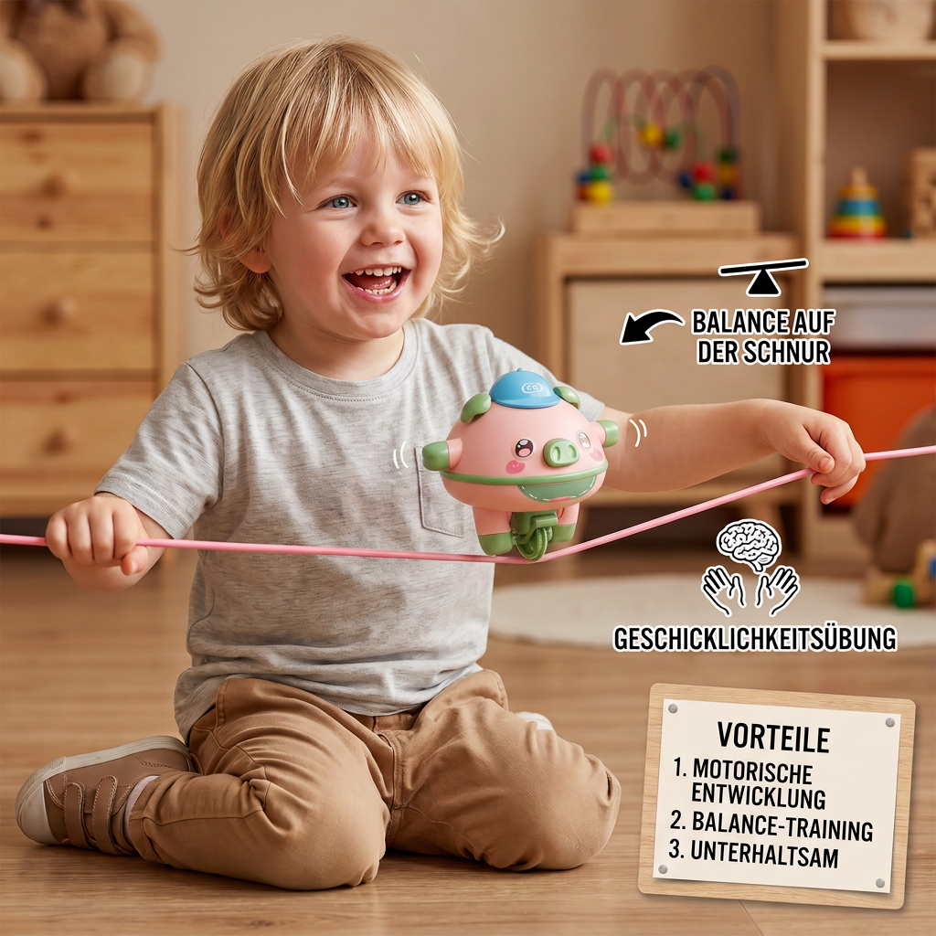 Balancier-Schwein für Kinder