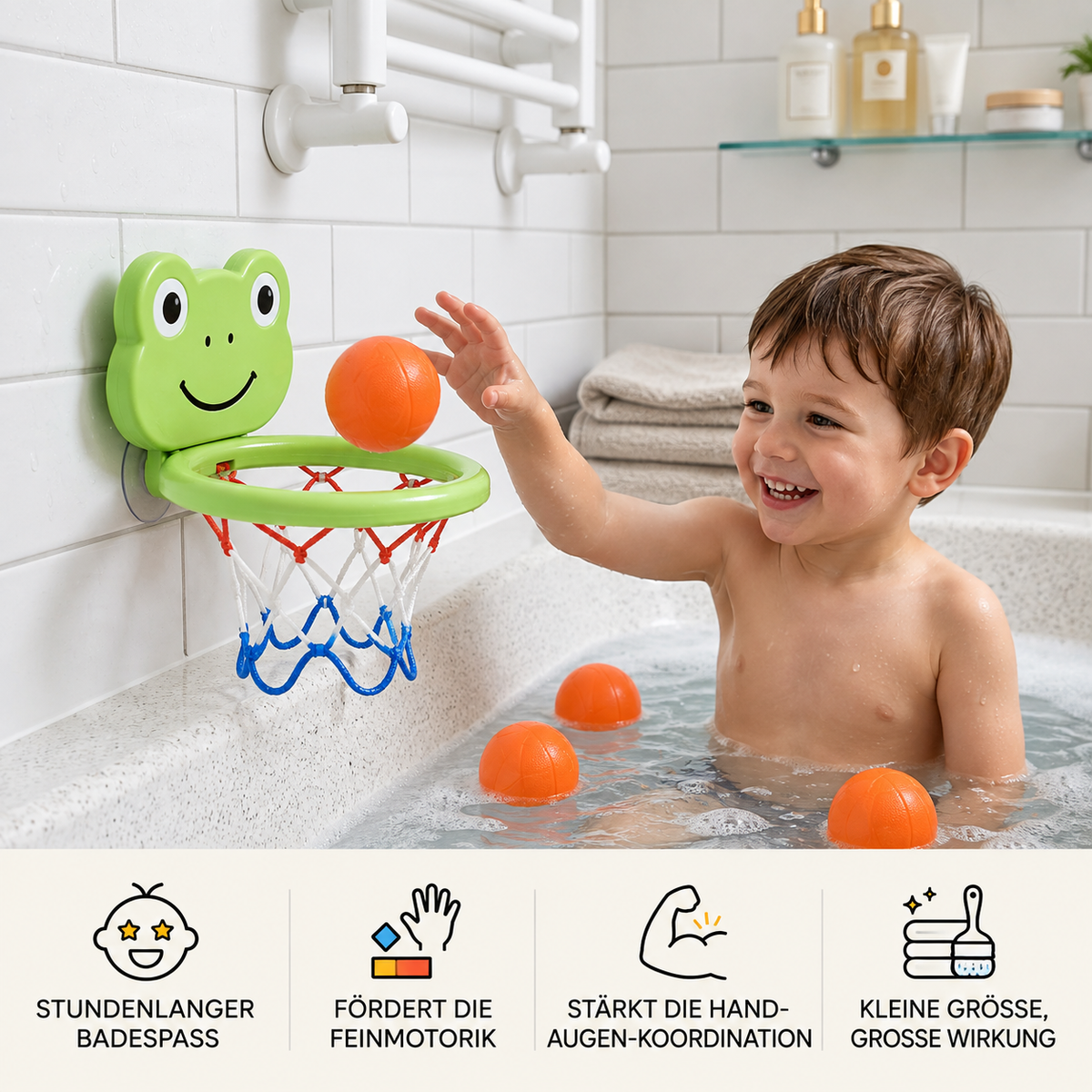 Basketball-Badespielzeug für Kinder