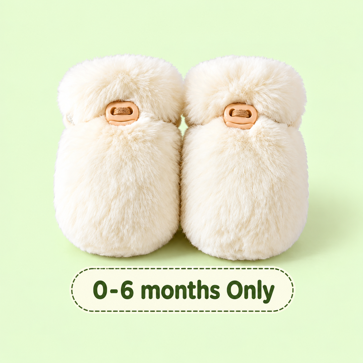 Flauschige Socken-Schuhe für Babys