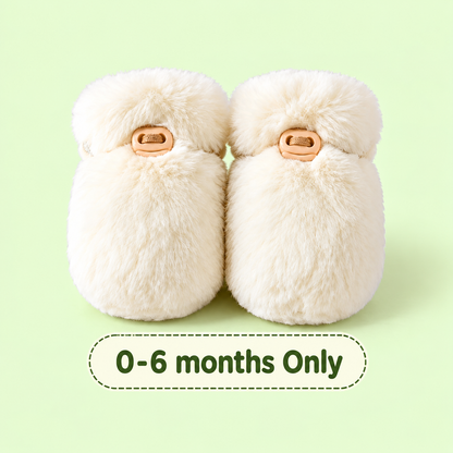 Flauschige Socken-Schuhe für Babys
