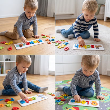 Montessori-Buchstabierspiel