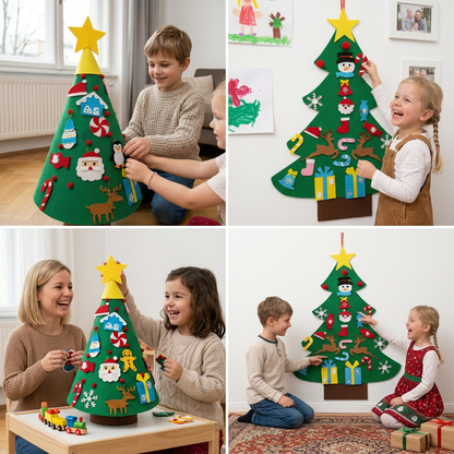 FeltTree – DIY-Weihnachtsbaum für Kinder