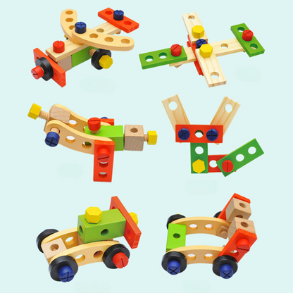 WoodyBox – Montessori-Werkzeugkasten aus Holz