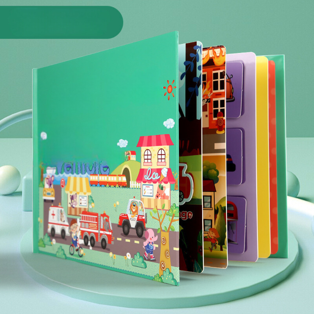 BusyBook – Montessori-Beschäftigungsbuch