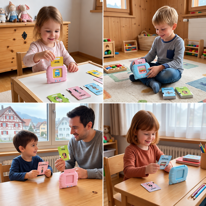 Sprechende englische Lernkarten – Interaktives Lernspiel für Kinder