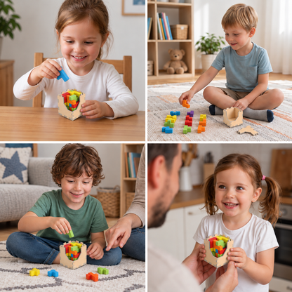 Brainy Blocks – 3D-Puzzlespiel für Kinder