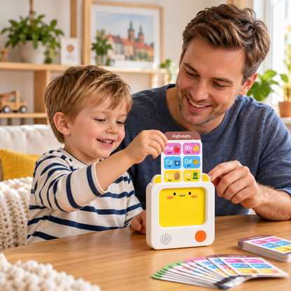 Interaktiver Englisch-Lernkartenleser für Kinder – Pädagogisches Lernspielzeug