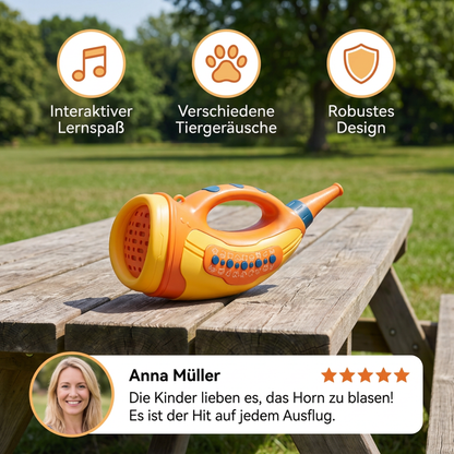 Interaktive Tiergeräusch-Hupe