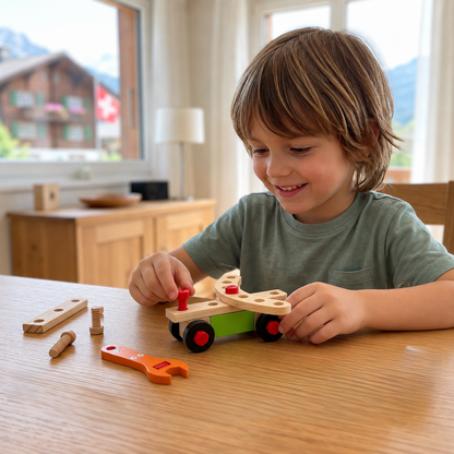 WoodCraft – Lernset für Kinder