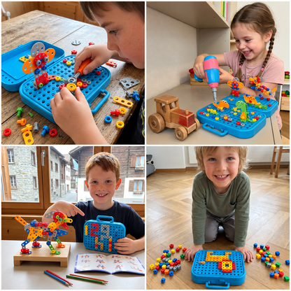 Dino-Baumeister-Konstruktionsset für Kinder