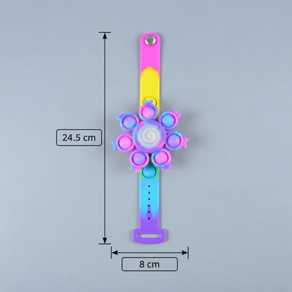 Fidget-Spinner-Armband – Tragbarer Stressabbau für Kinder