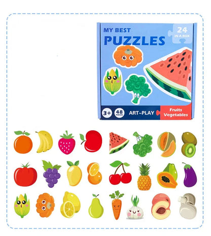 Smarte Puzzlekarten