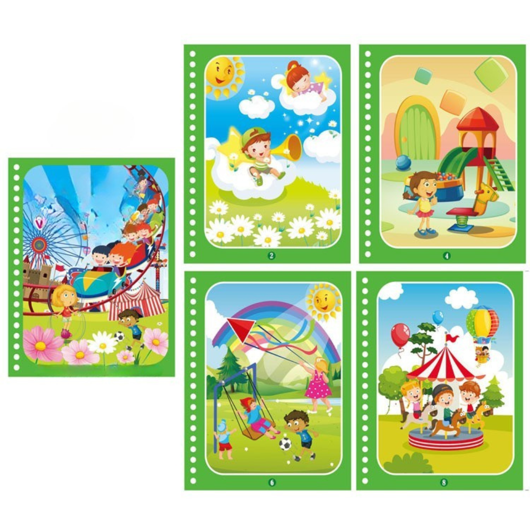 Magisches Wasser Malbuch für Kinder