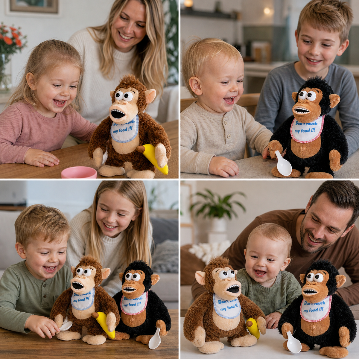 Tanzendes Bananen-Affen-Plüschtier