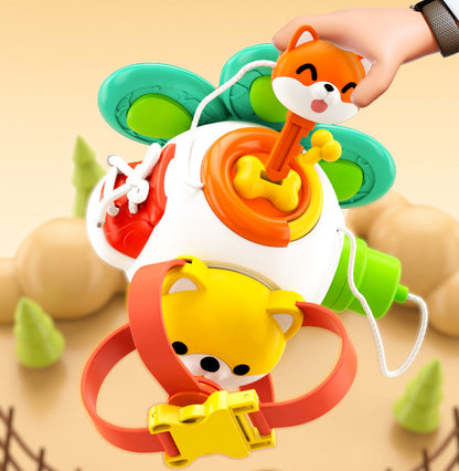 Montessori-Aktivitätswürfel für Kinder – Perfekt für unterwegs