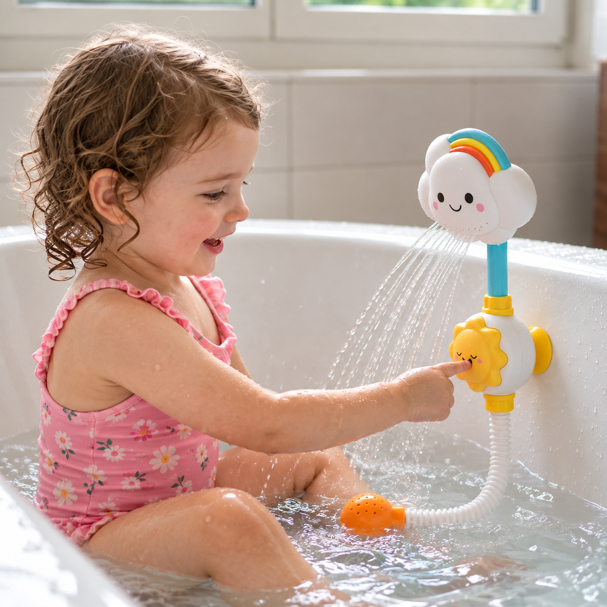 Baby-Badespielzeug – Wolken-Duschkopf