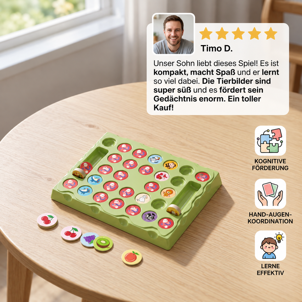 Tier-Memory-Spiel
