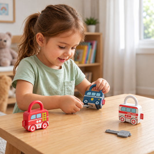 InteractiveLocks – Montessori-Lernspielzeug mit interaktiven Verschlüssen