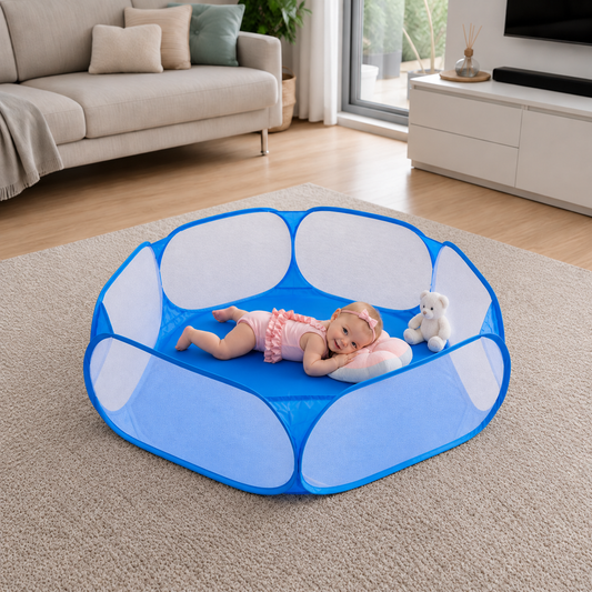 Tragbares Pop-up-Laufgitterzelt für Babys und Kleinkinder