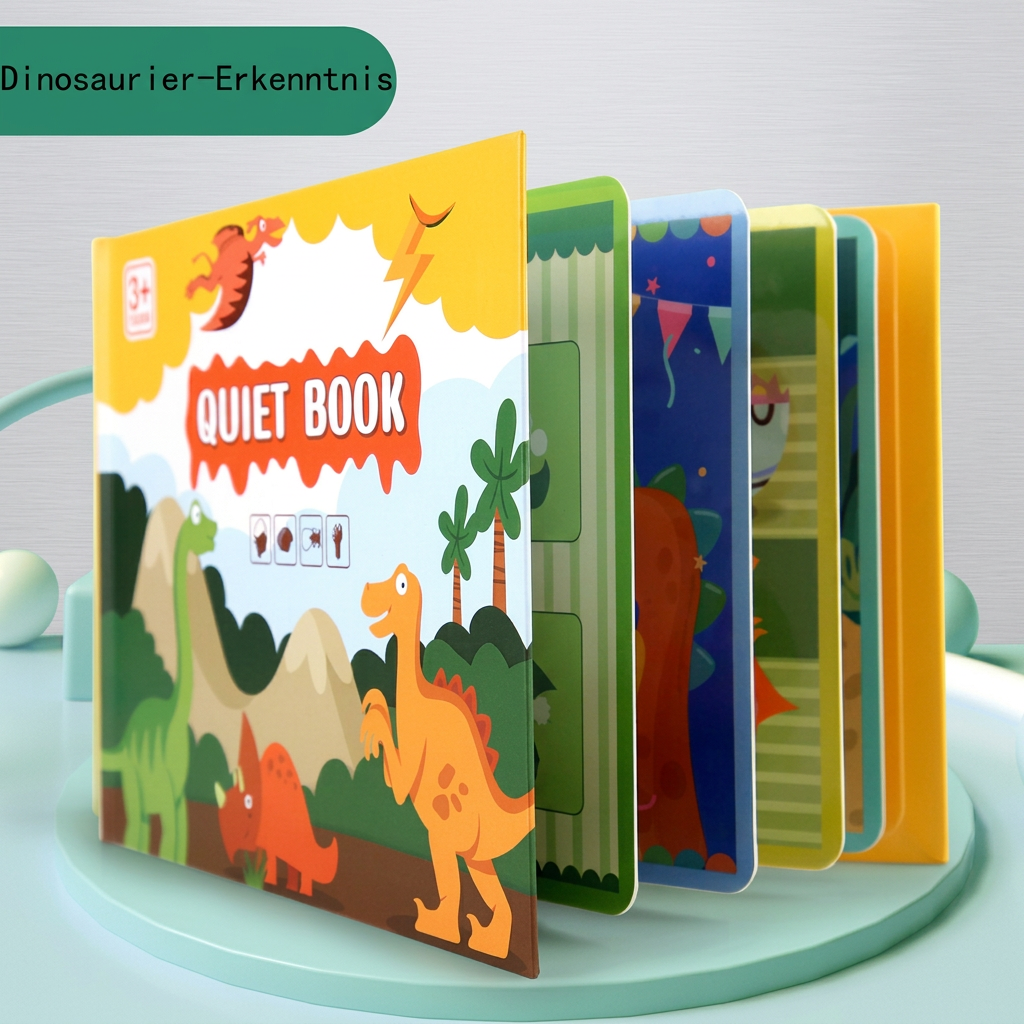 QuietBook – Robustes Montessori-Geschichtenbuch