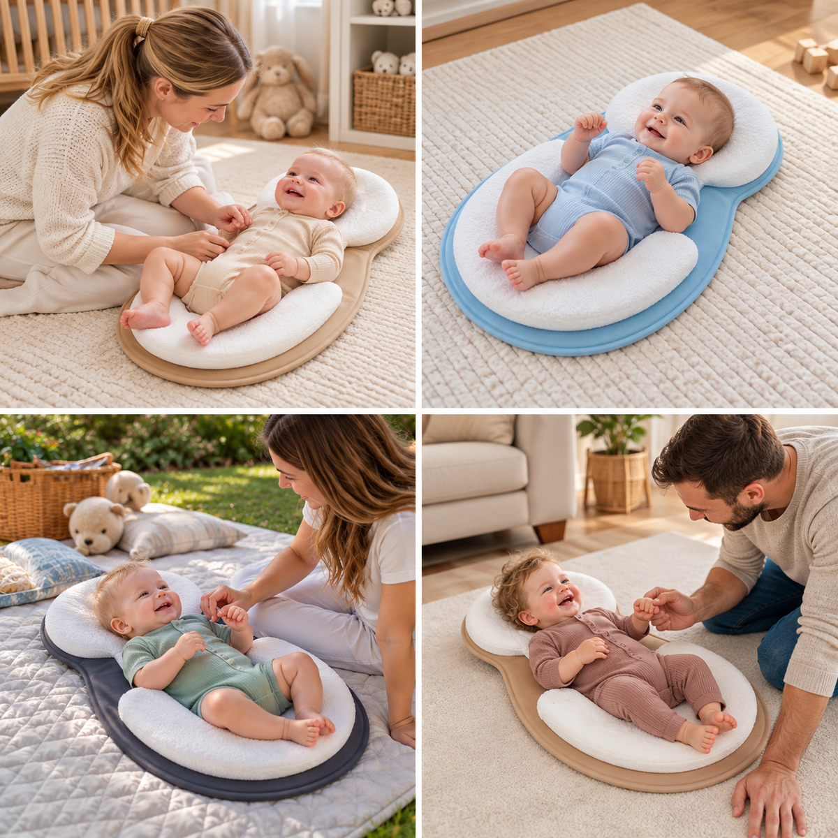 Baby-Liegeunterlage – Weiche Unterlage zum Liegen