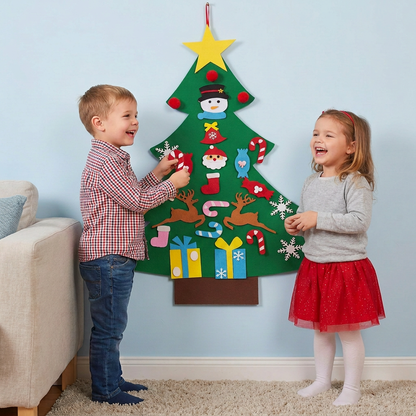 FeltTree – DIY-Weihnachtsbaum für Kinder