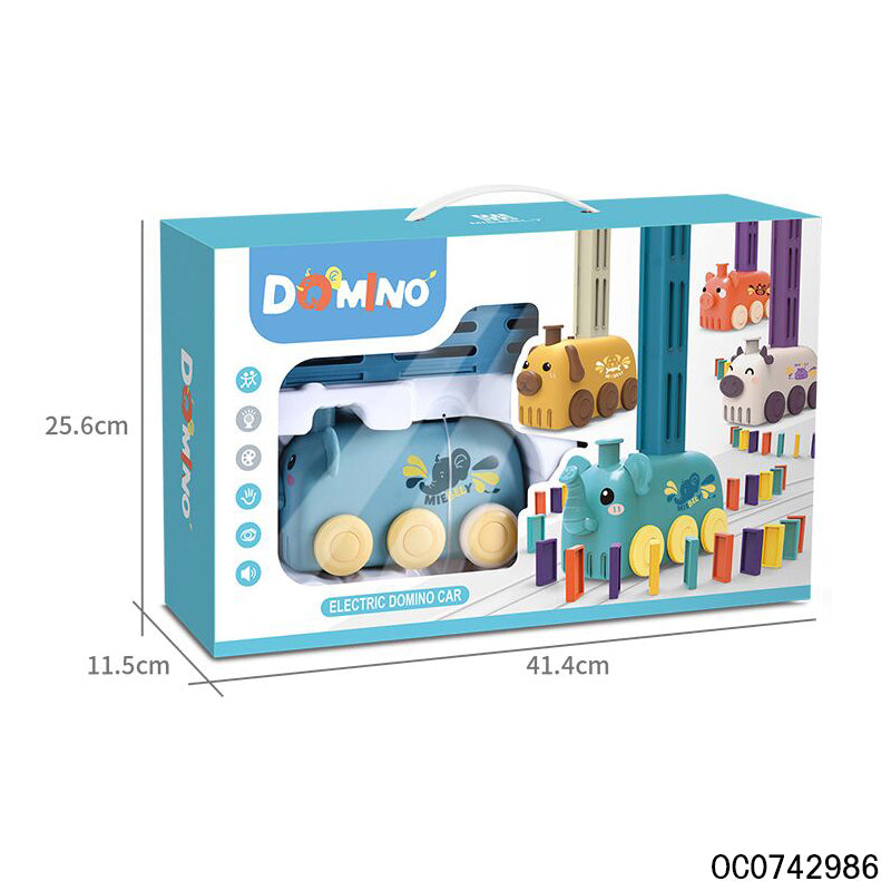 Domino-Spaß mit Tierautos