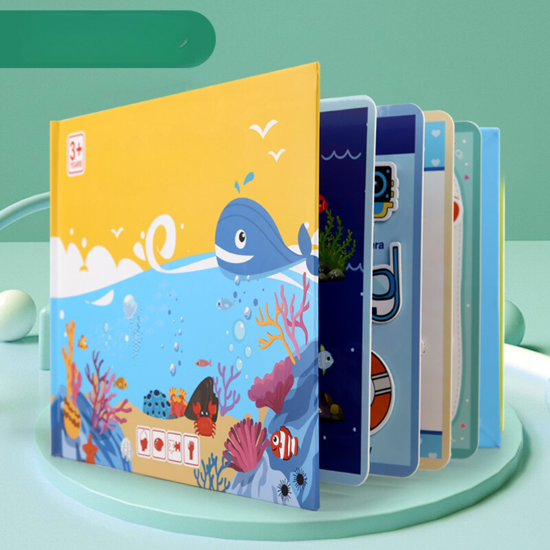 BusyBook – Montessori-Beschäftigungsbuch
