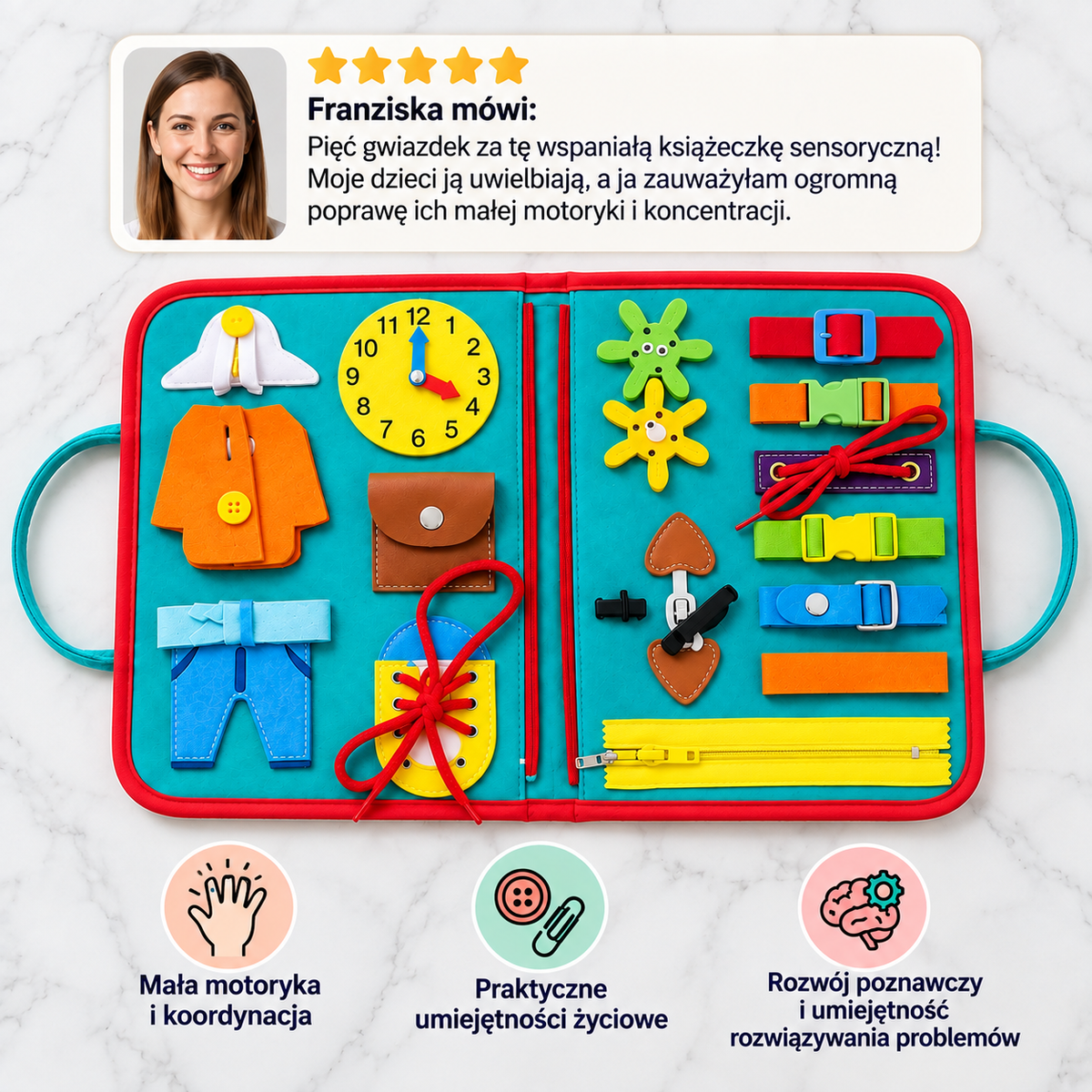 MagicBook – Montessori-Sensorikspielzeug