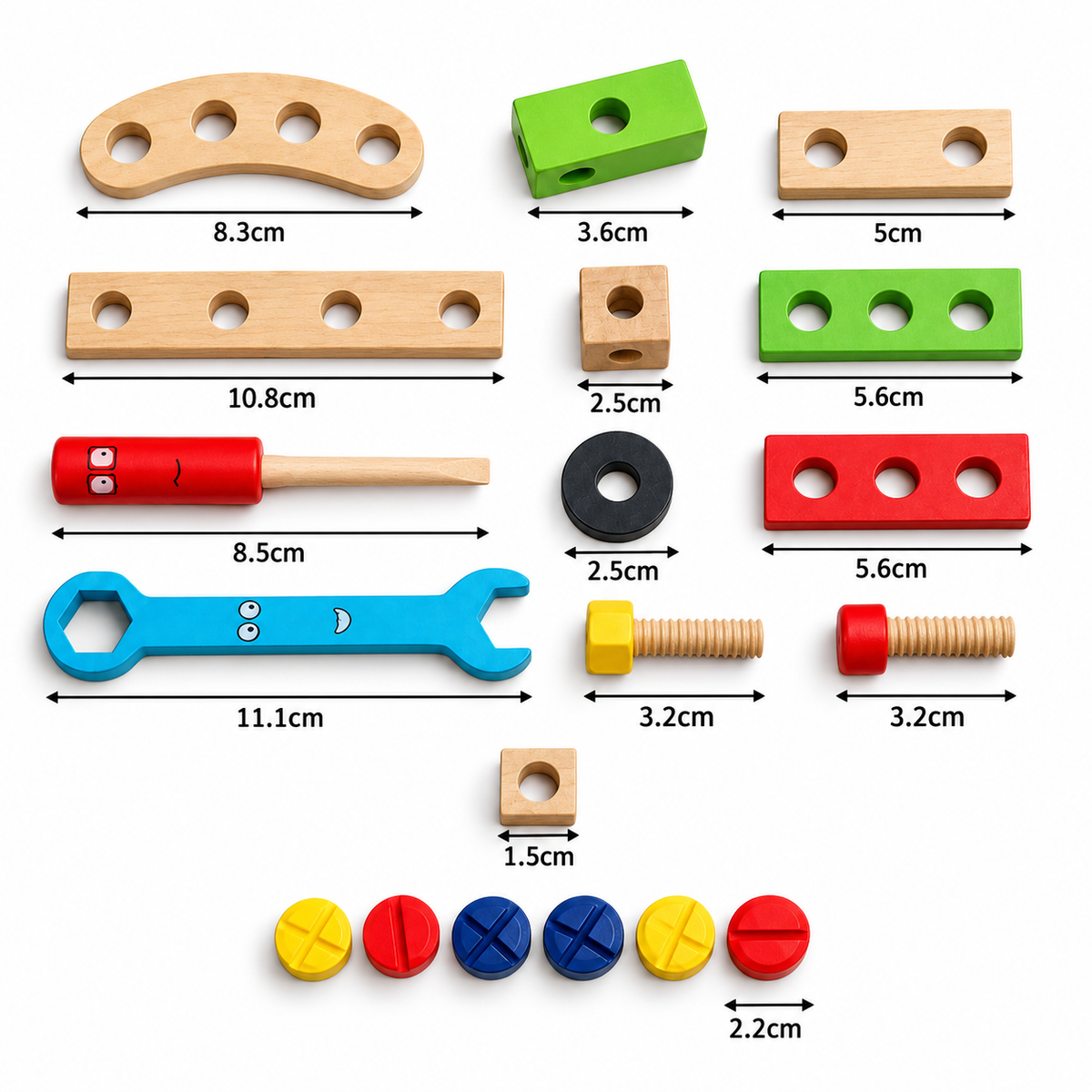 WoodCraft – Lernset für Kinder