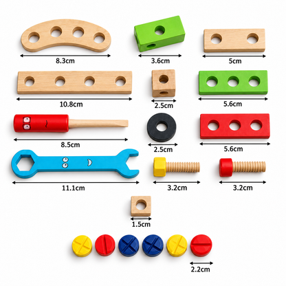 WoodCraft – Lernset für Kinder