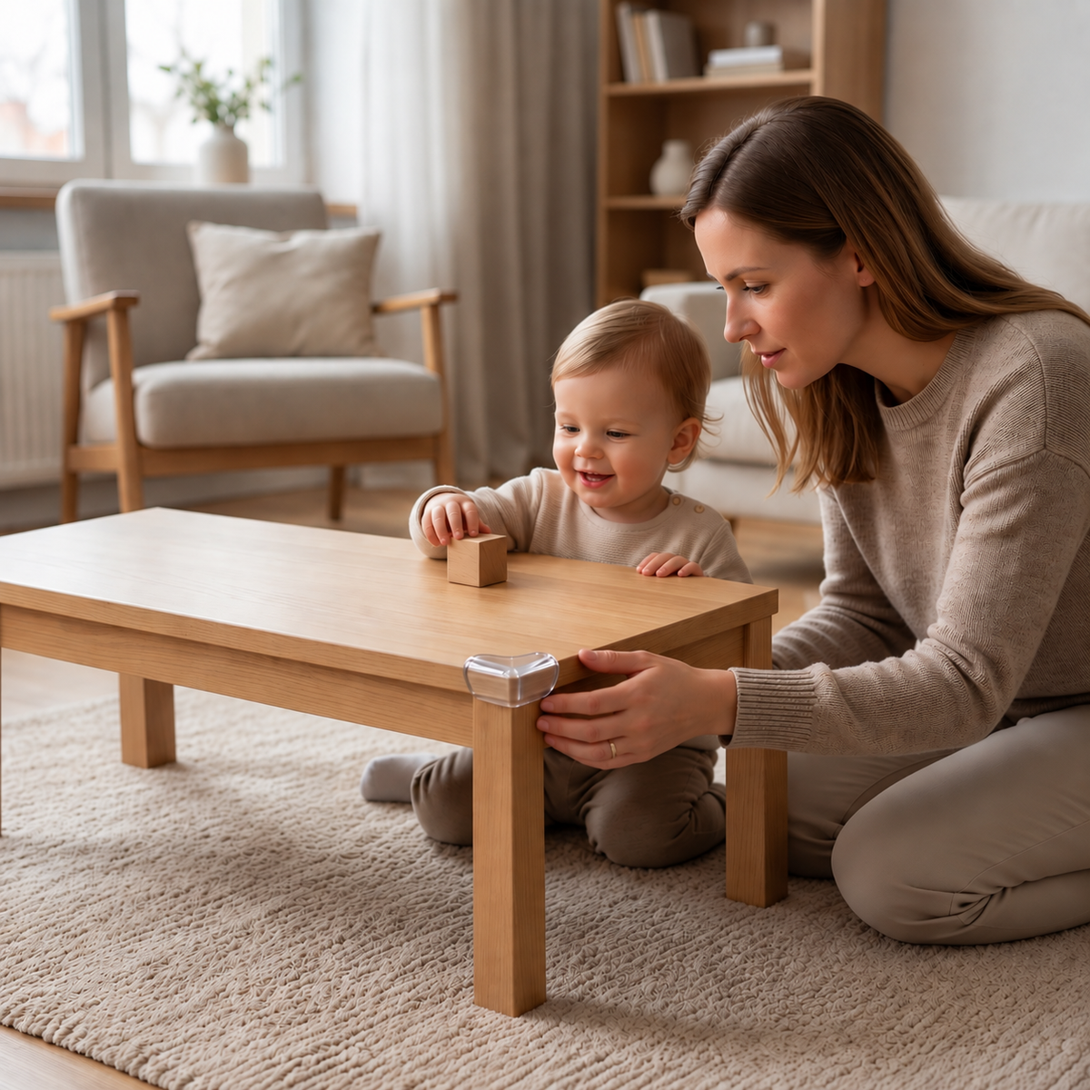 Sichere Eckenschützer – Kantenschutz für kleine Kinder