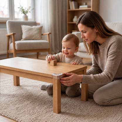 Sichere Eckenschützer – Kantenschutz für kleine Kinder