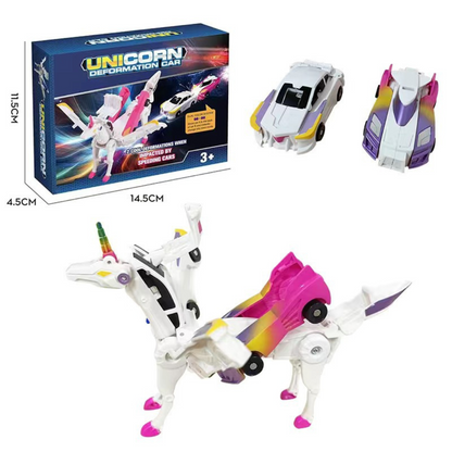 Transformierende Einhorn Spiel Autos
