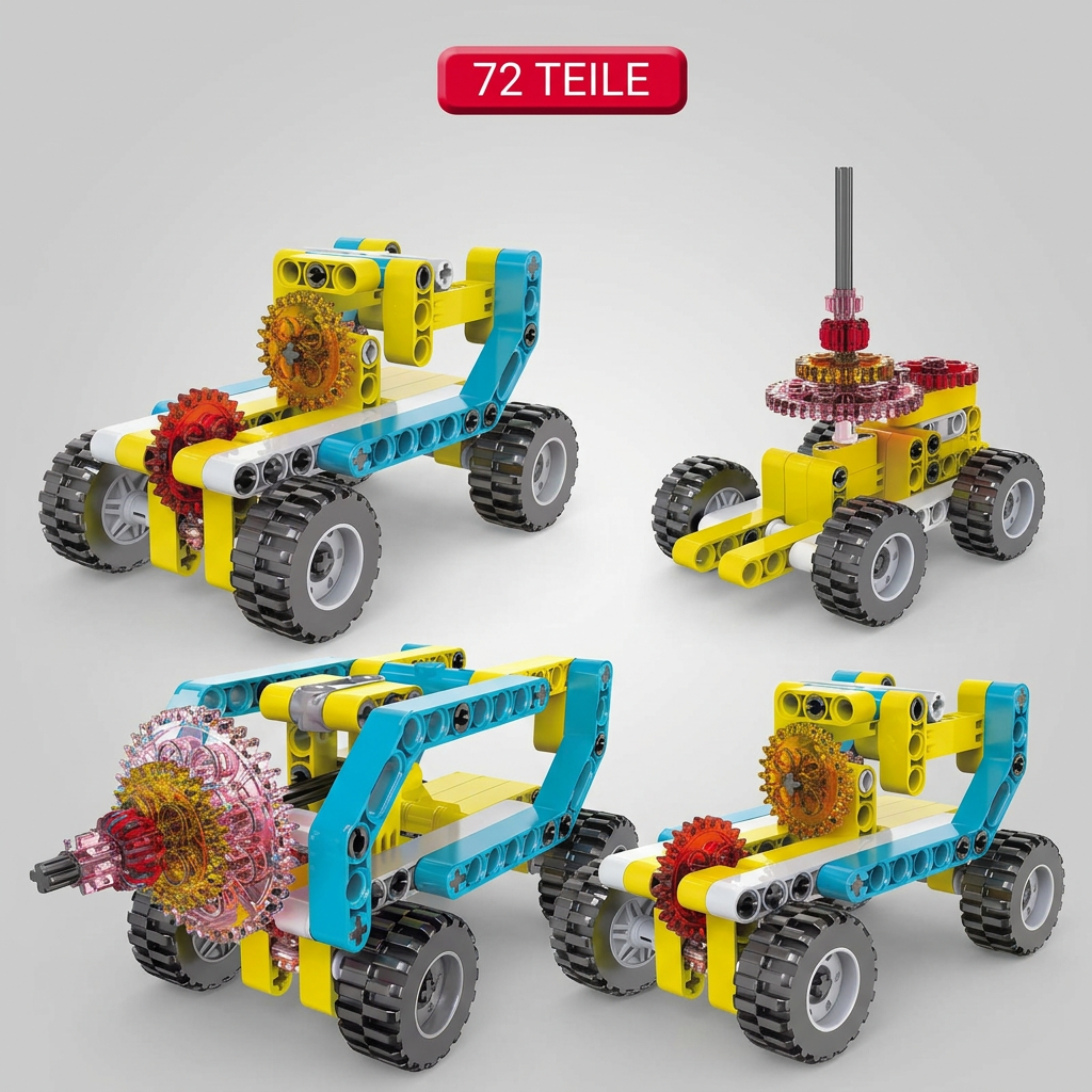 3in1 Wissenschaft und Technik Baustein Spielset