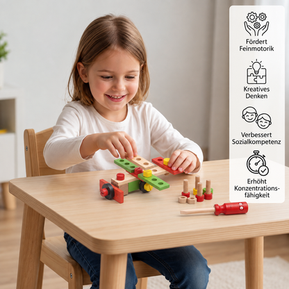 WoodCraft – Lernset für Kinder
