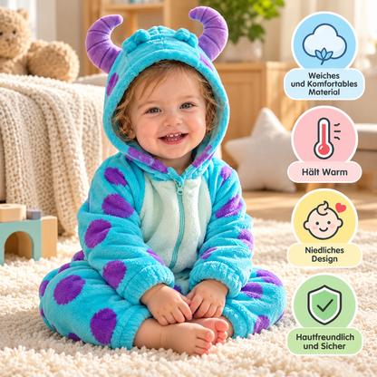 Kuscheliges flauschiges Kostüm für Babys & Kleinkinder