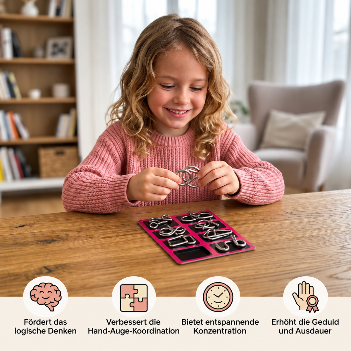 Knobel- und Puzzlespiele für Kinder