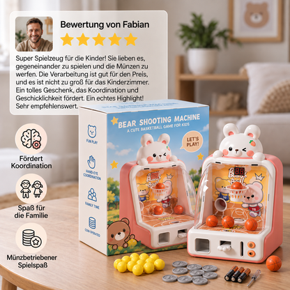 Mini-Basketballmaschine – Interaktives Geschicklichkeitsspiel für Kinder
