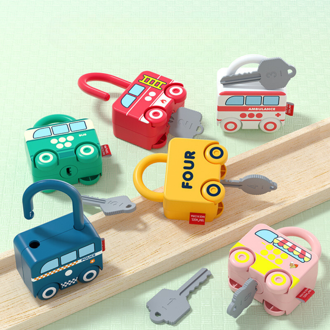 InteractiveLocks – Montessori-Lernspielzeug mit interaktiven Verschlüssen