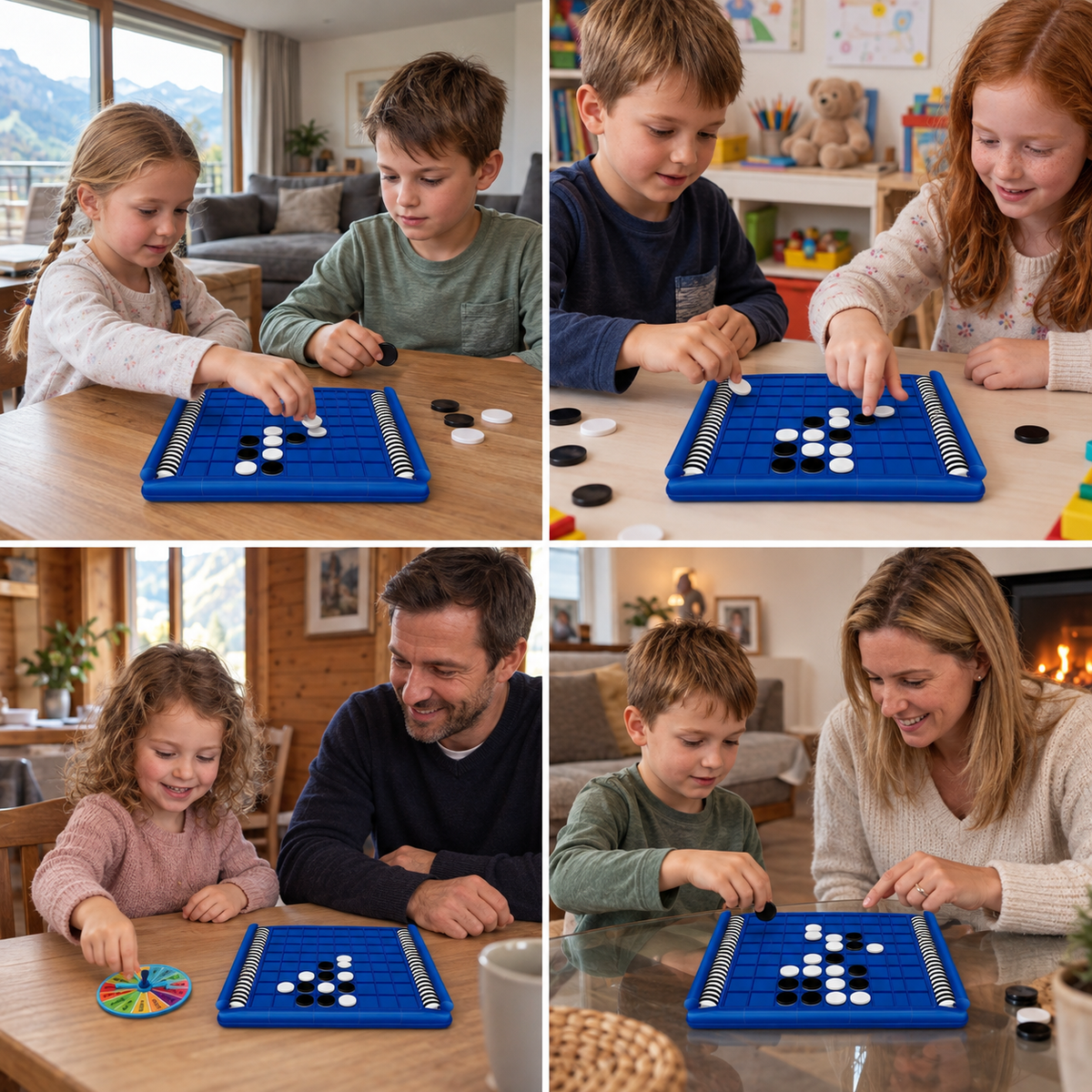 Flip-Strategiespiel – Interaktives Logikspiel für Kinder und die ganze Familie