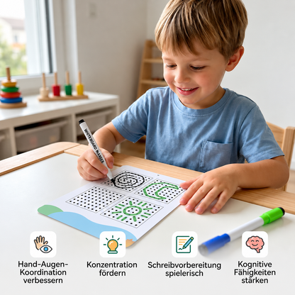 MagicLines – Magisches Nachzeichnungsbuch-Set