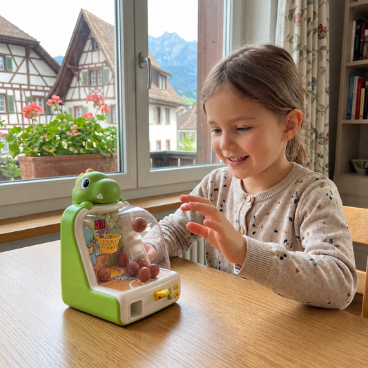 Mini-Basketballmaschine – Interaktives Geschicklichkeitsspiel für Kinder