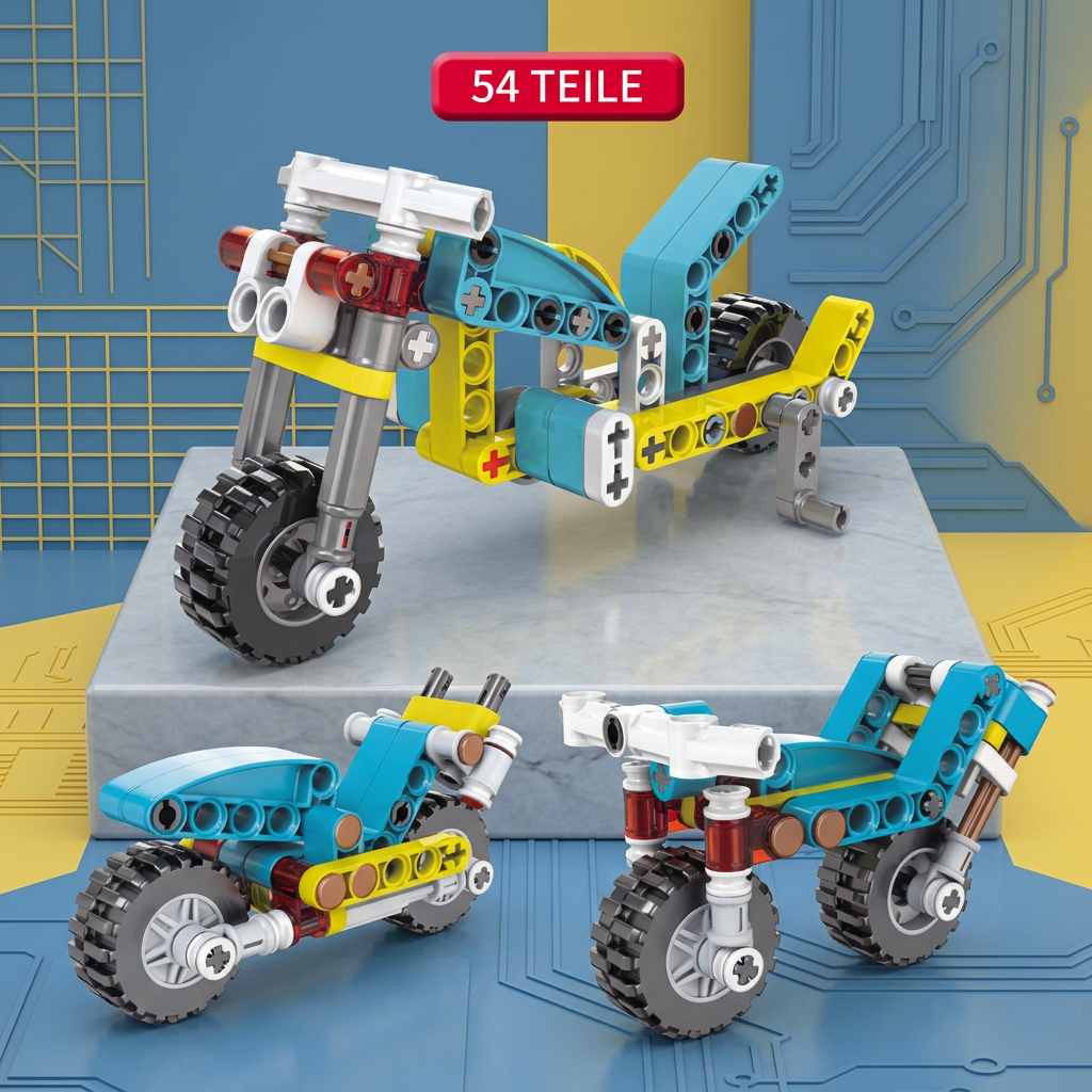 3in1 Wissenschaft und Technik Baustein Spielset